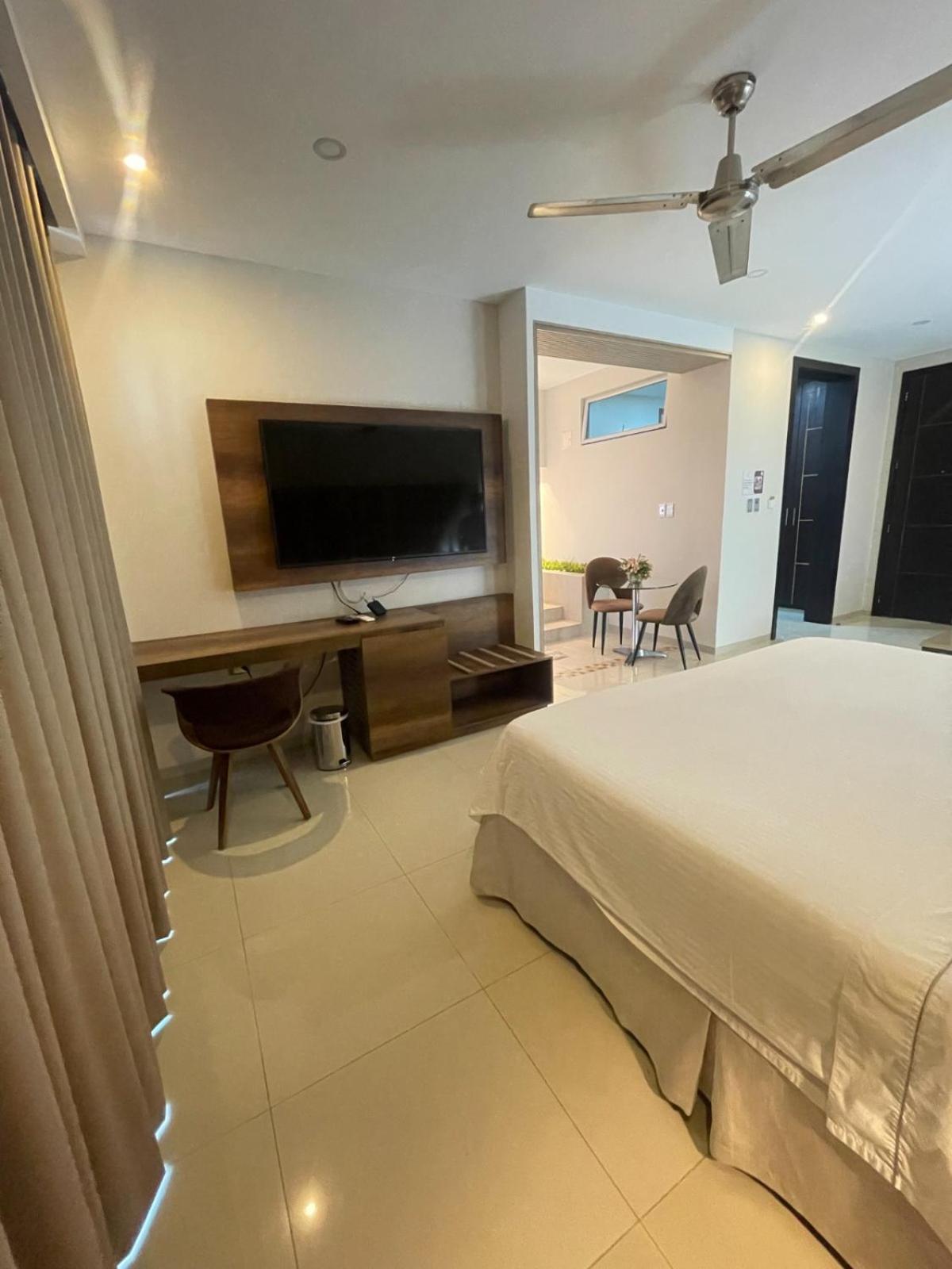 Hotel Santorini Loft Montería Kültér fotó