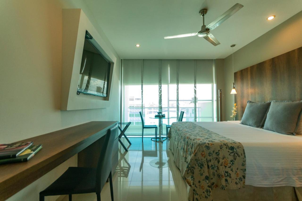 Hotel Santorini Loft Montería Kültér fotó